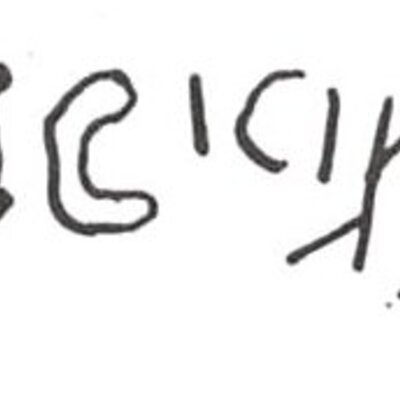 inscription of siglum WH 665