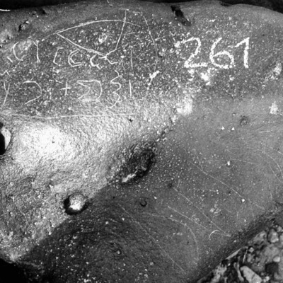 inscription of siglum WH 734