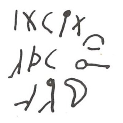 inscription of siglum WH 798