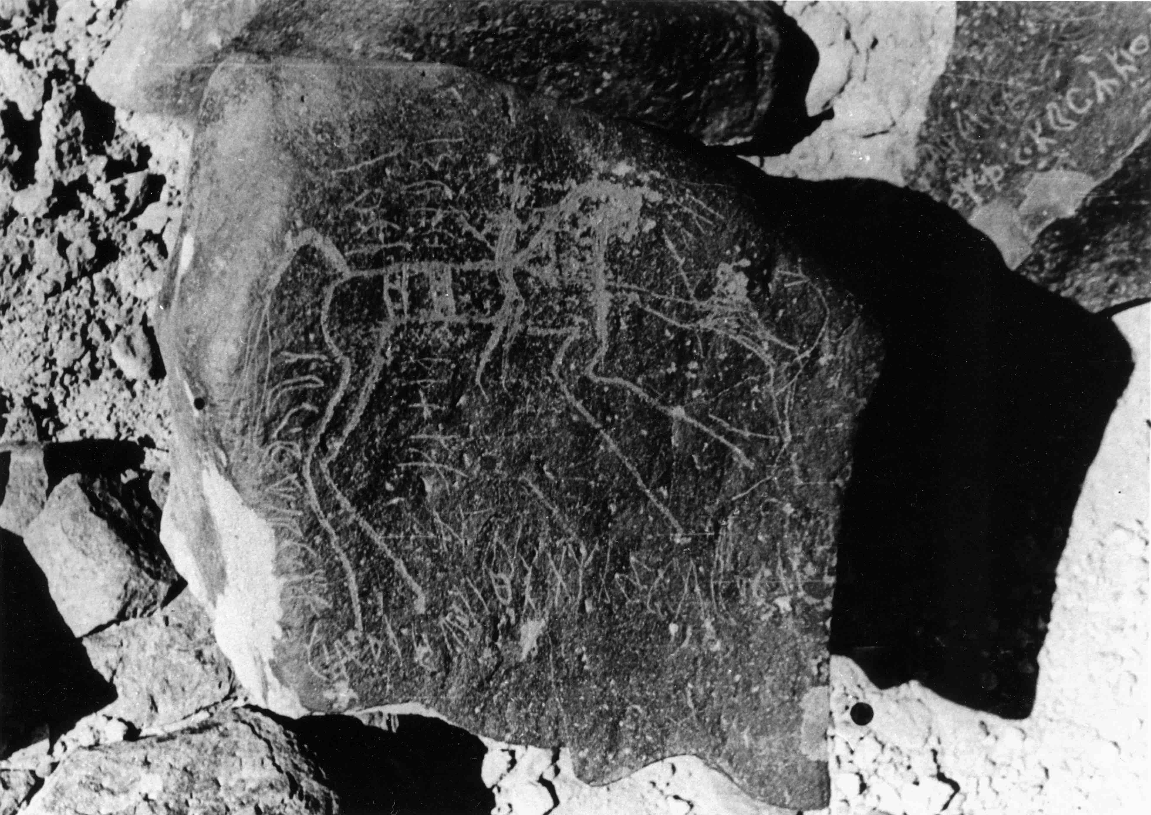 inscription of siglum WH 865