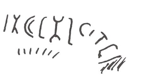 inscription of siglum WH 915