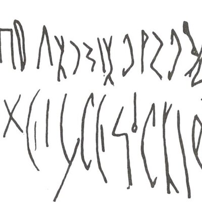 inscription of siglum WH 965