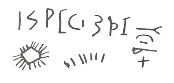 inscription of siglum WH 967