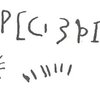 inscription of siglum WH 967