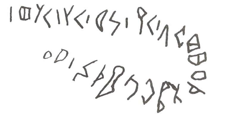 inscription of siglum WH 988