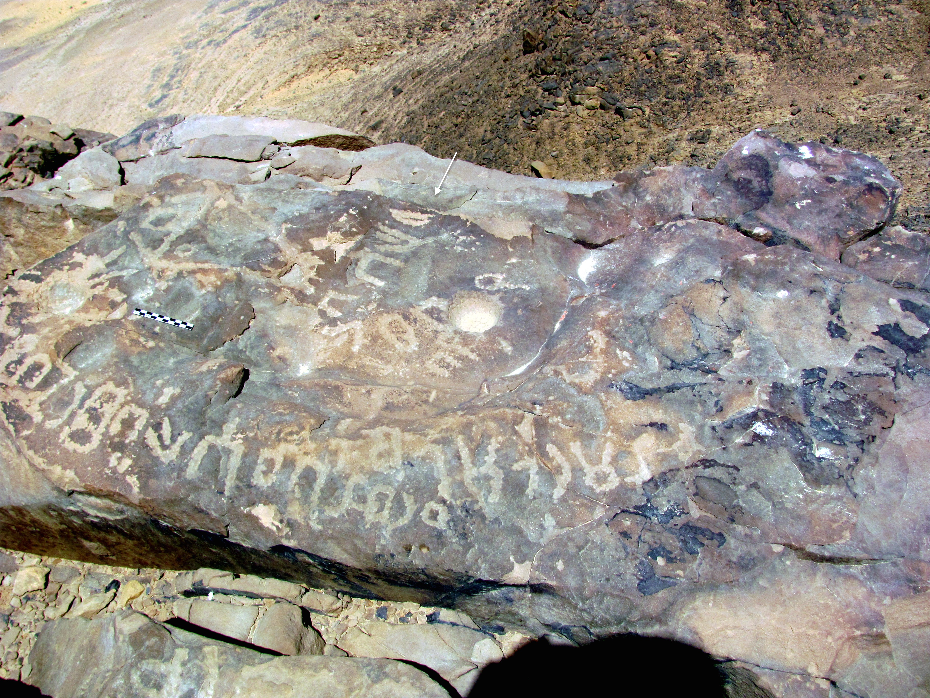 inscription of siglum WTay 10