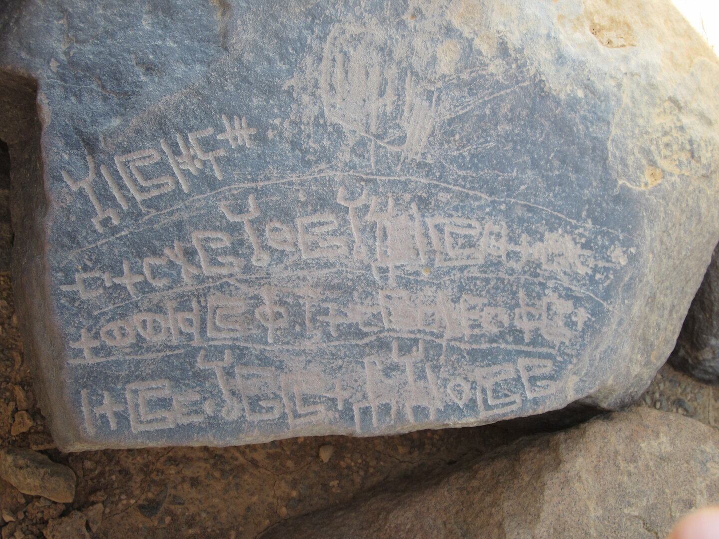 inscription of siglum ZMMS 205