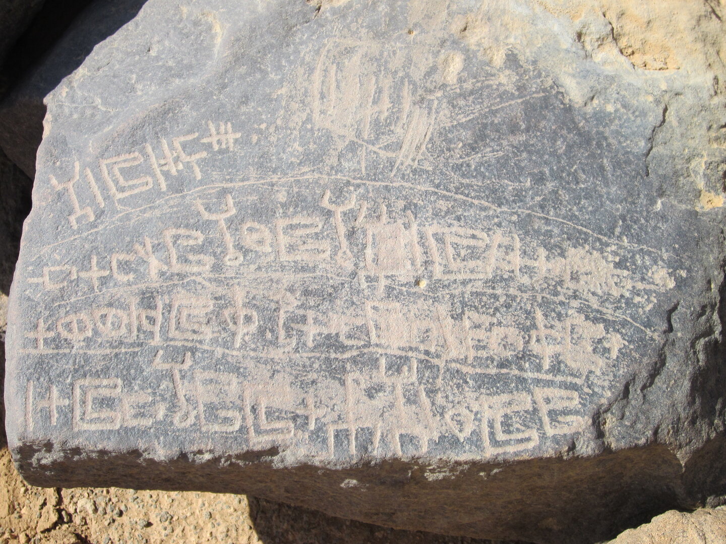 inscription of siglum ZMMS 205