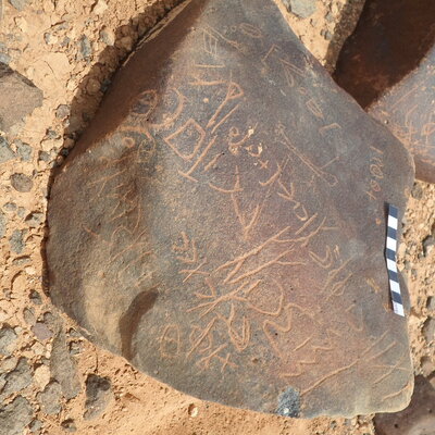 inscription of siglum ZMMS 208