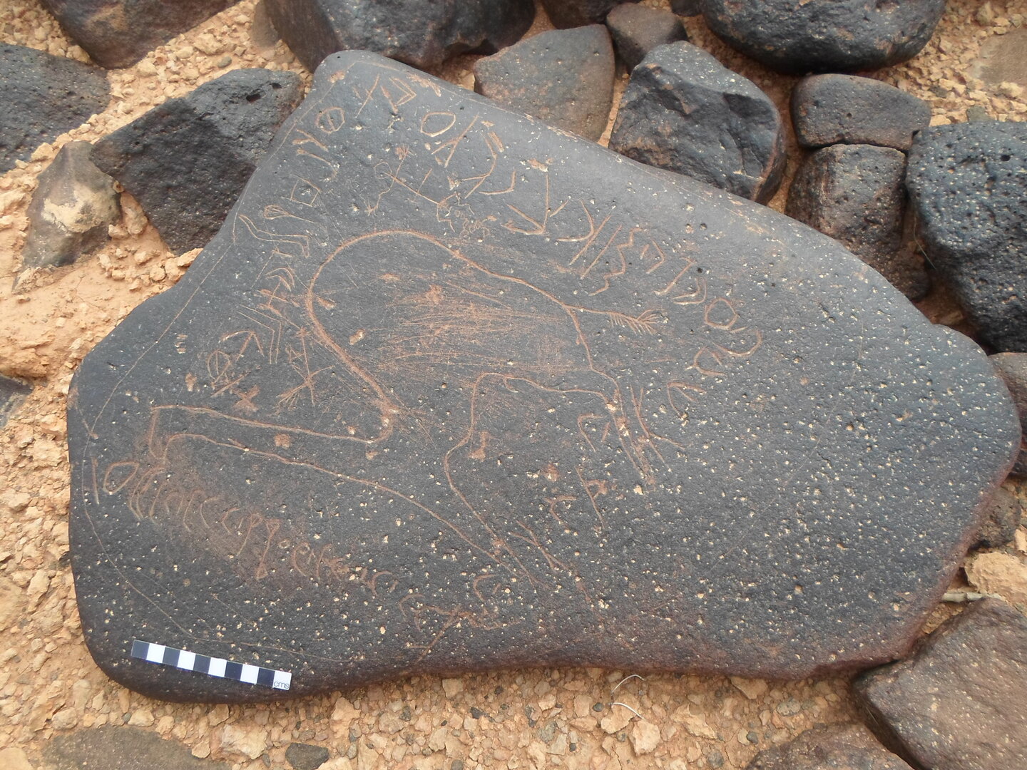 inscription of siglum ZMMS 214