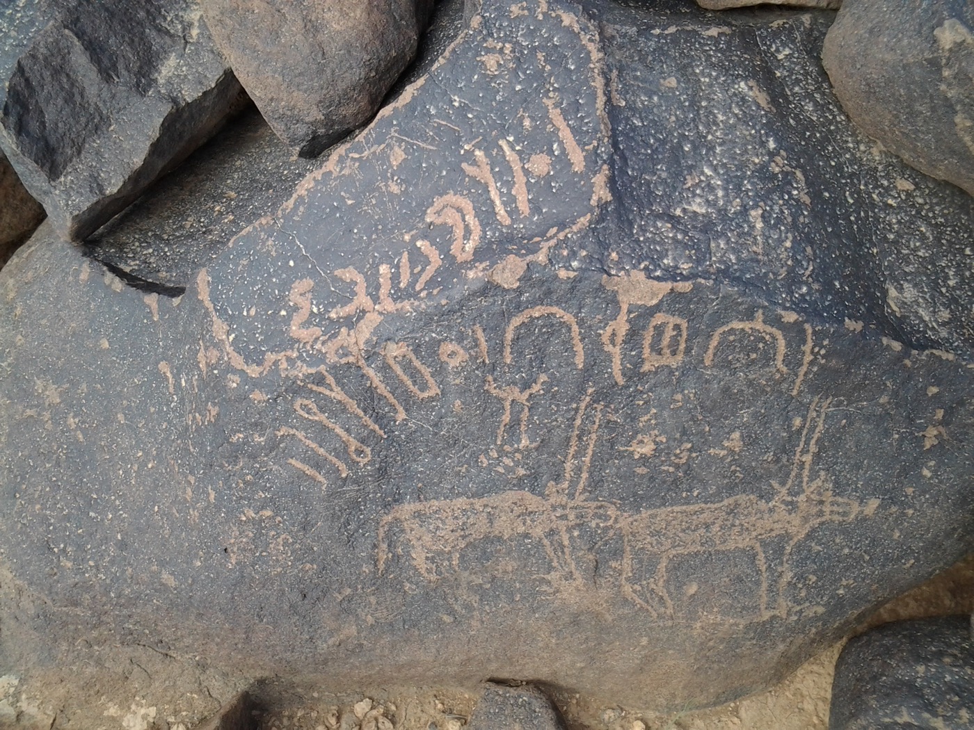 inscription of siglum ZMMS 3