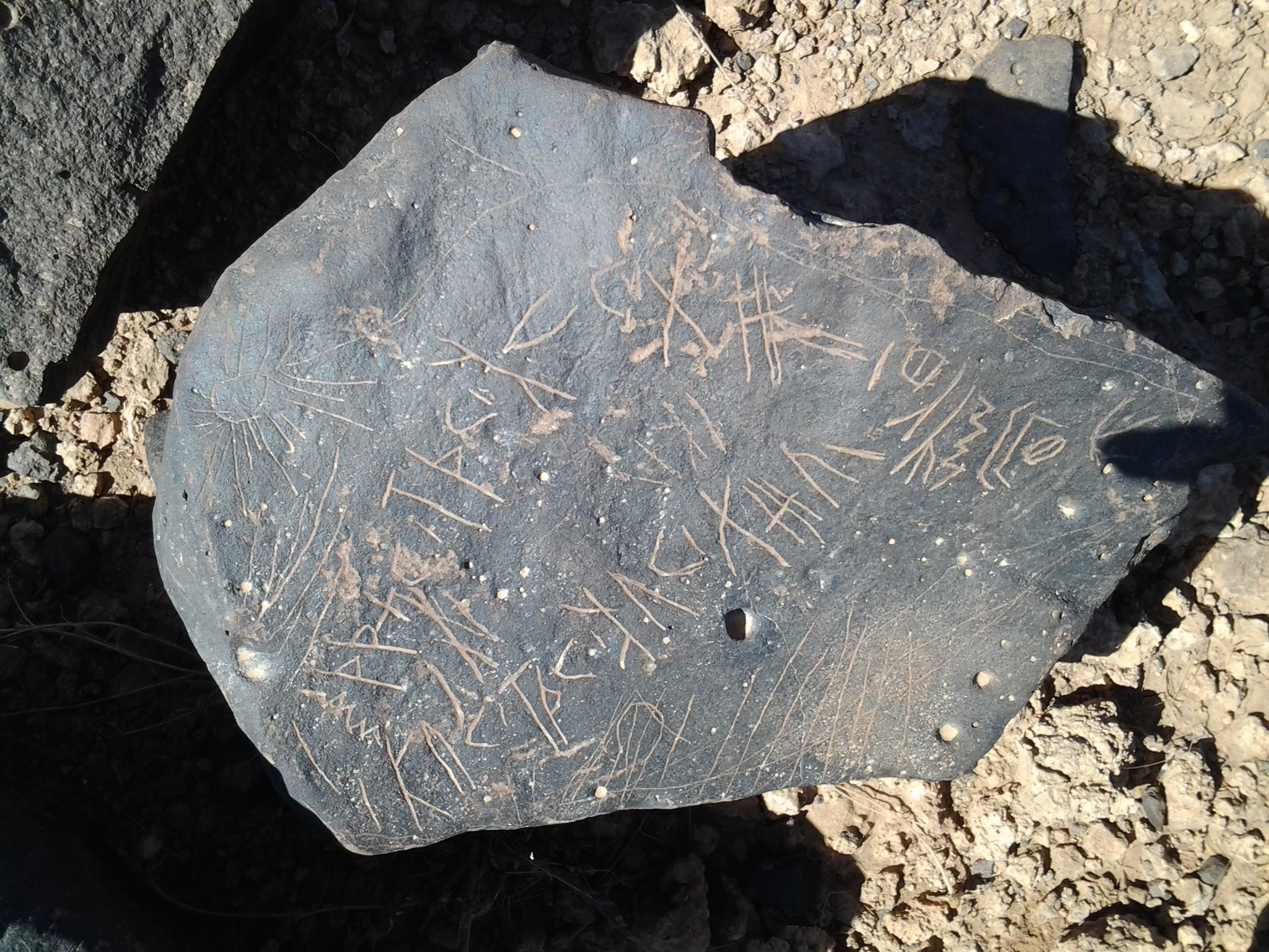 inscription of siglum ZMMS 31