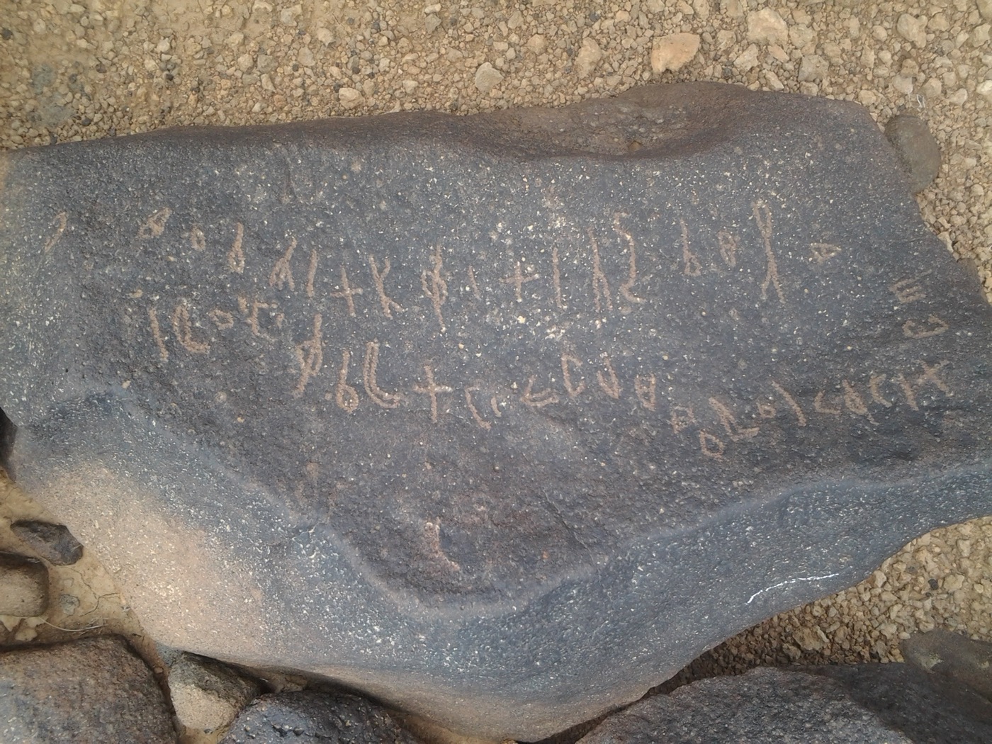 inscription of siglum ZMMS 6