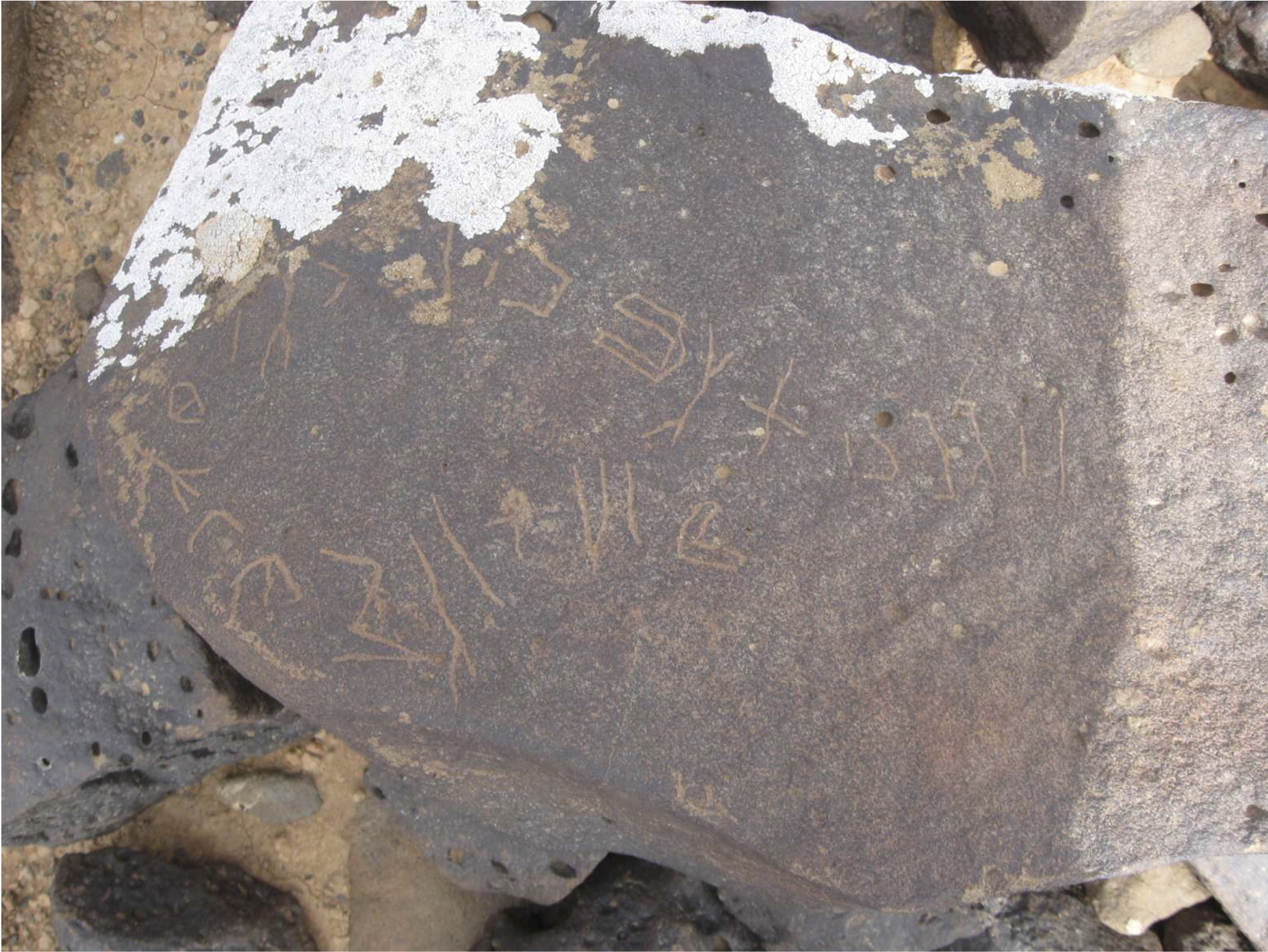 inscription of siglum ZMSG 8