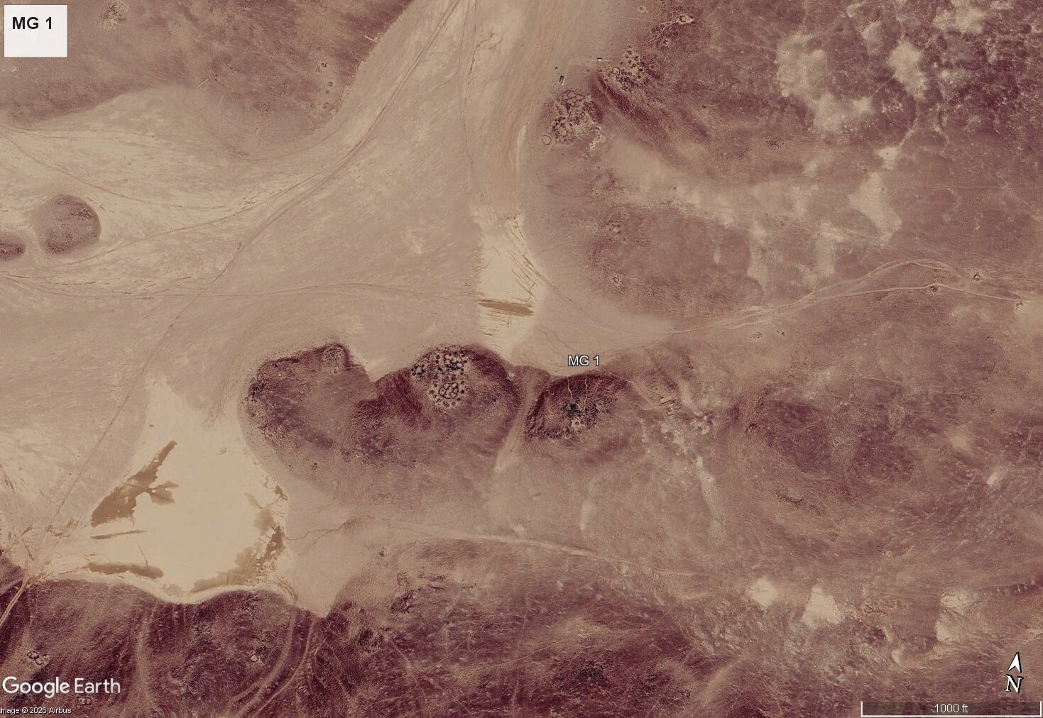 Satellite image of MG 1 
