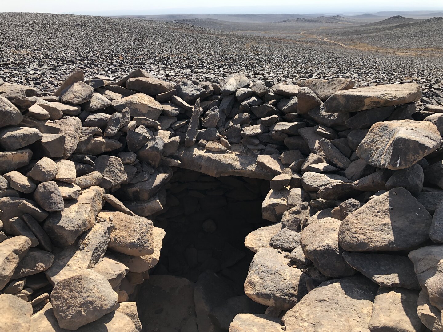 Cairn of Wrd burial chamber